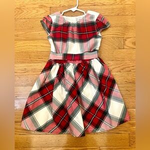 Carter's Red and Pink Plaid Kids Dress